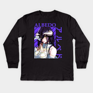 Albedo Overlord Kids Long Sleeve T-Shirt